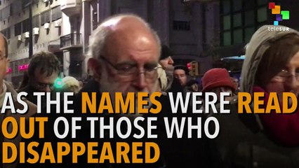 Uruguayans March in Silence for Their Disappeared