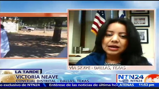 “Con la ley ‘SB4’ las personas no van a querer reportar si son víctimas o testigos de un crimen, si saben que el estatus de su ciudadanía lo van a chequear”, Concejal distrital de Dallas, Texas, Victoria Neave