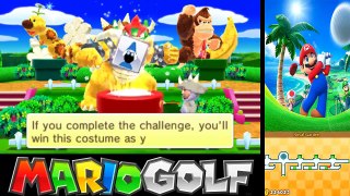 Mario Golf  World Tour - Walkthrough Part 32 - Kamek Costume Challenge
