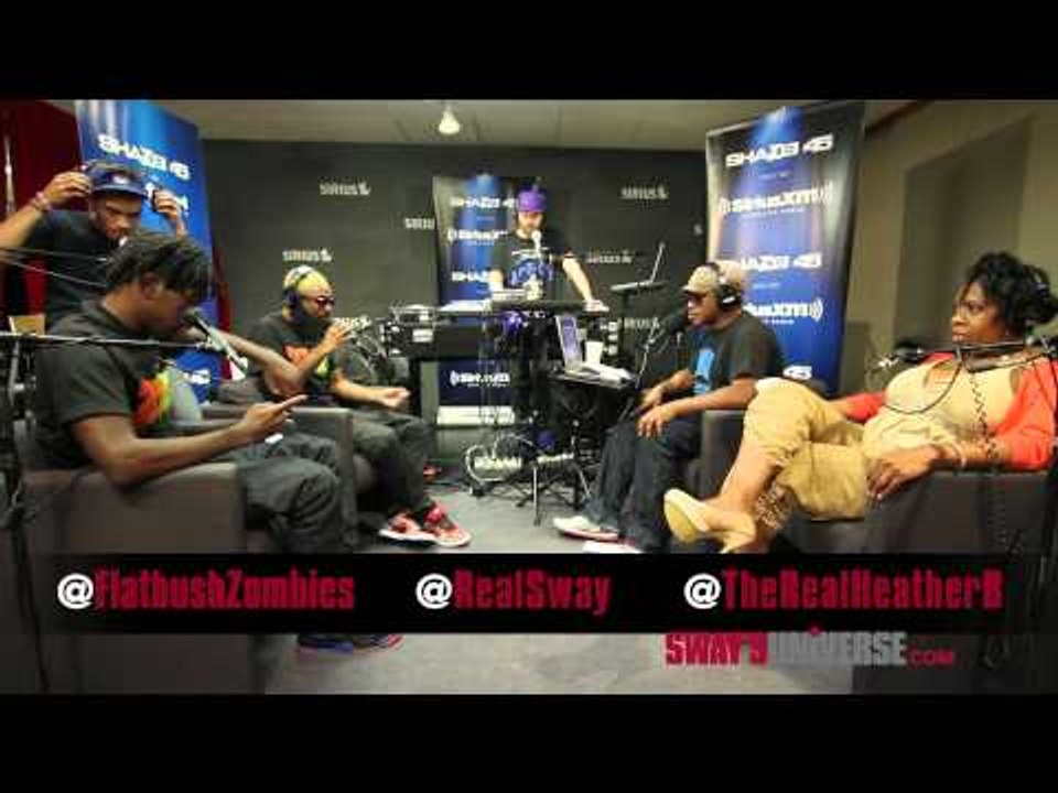 Flatbush Zombies Performs "Young Black and Arrogant" live on #SwayInTheMorning's Concert Series