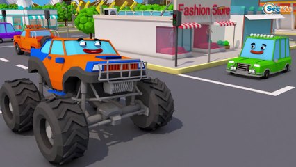 Learn Colors for Children | Cars on Tow Truck - Learning Videos for Toddlers Babies