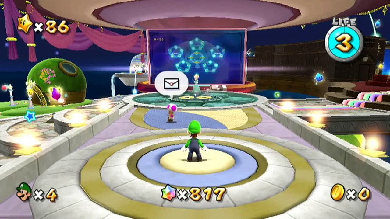 Super Luigi Galaxy 100% Walkthrough - Part 12  - Deep Dark & Matter Splatter Galaxies