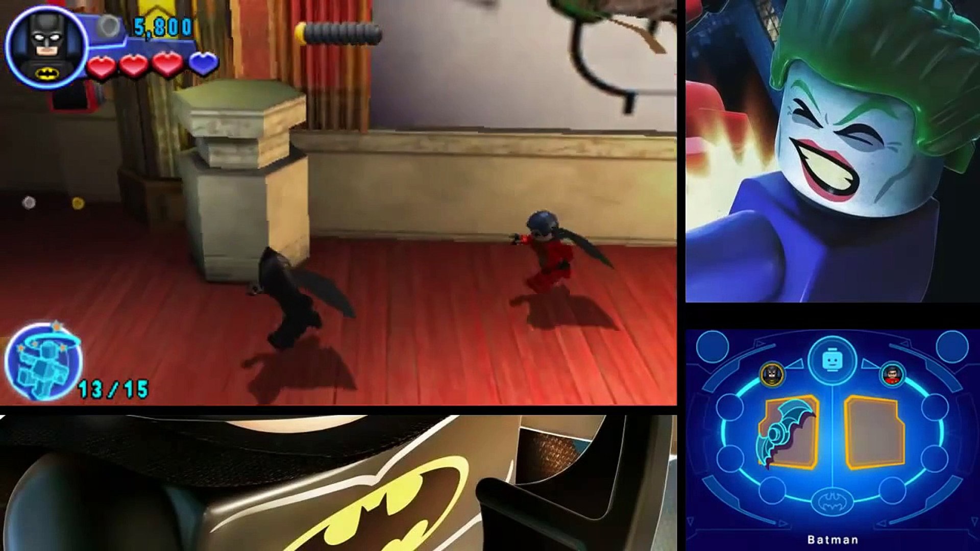 Lego Batman 2 Dc Super Heroes 3ds 100 Walkthrough Part 1 Gotham Theatre Video Dailymotion