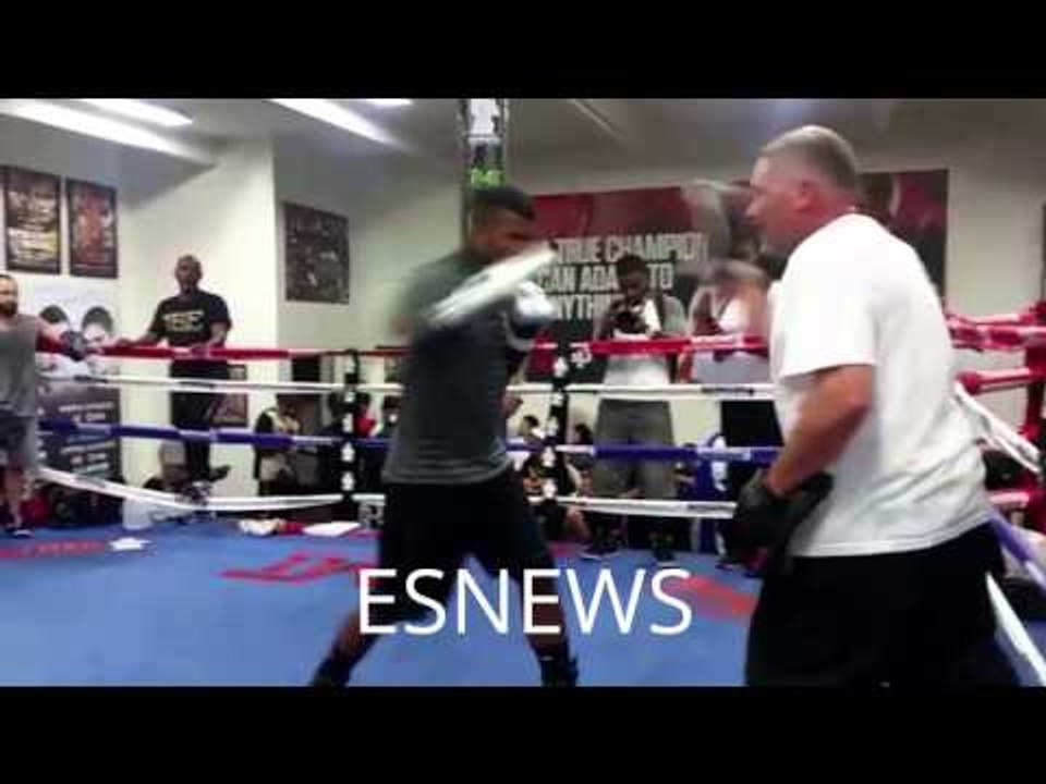 WBC Champ Badou Jack In Camp For Lucian Bute Mayweather Boxing Club
