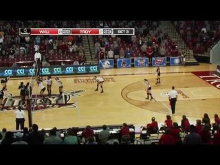 2013 Sun Belt Conference Volleyball Championship - Match 4 WKU vs. Troy