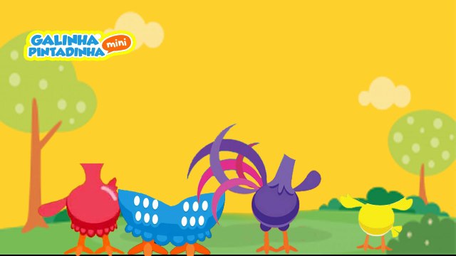 Wrong Heads Galinha pintadinha mini cabeça trocadas