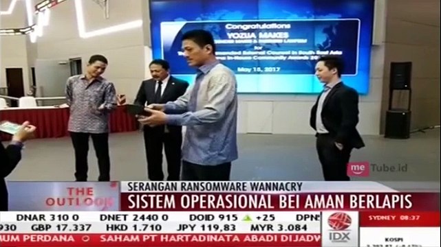Bursa Efek Aman dari Serangan Virus Ransomware
