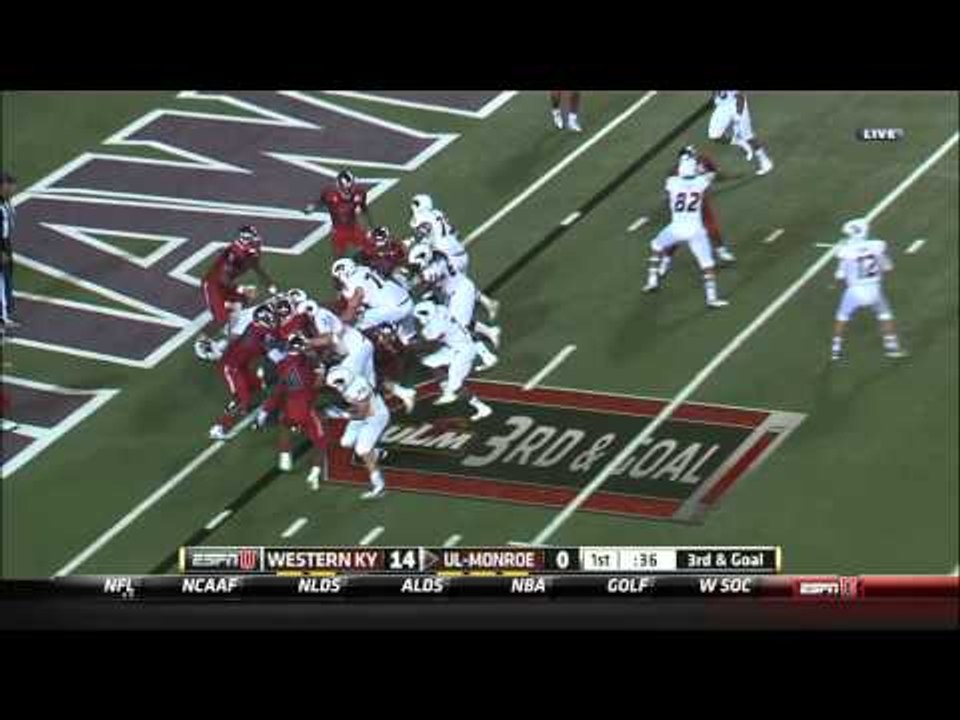 10/3/13 ULM vs WKU Highlights video Dailymotion