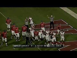 Highlights: 9/23/13 Morgan St vs Western Kentucky