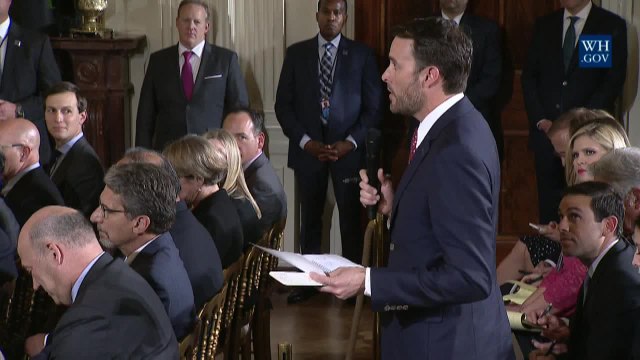 President Trump Is Asked Insulting Questions By White House Reporter
