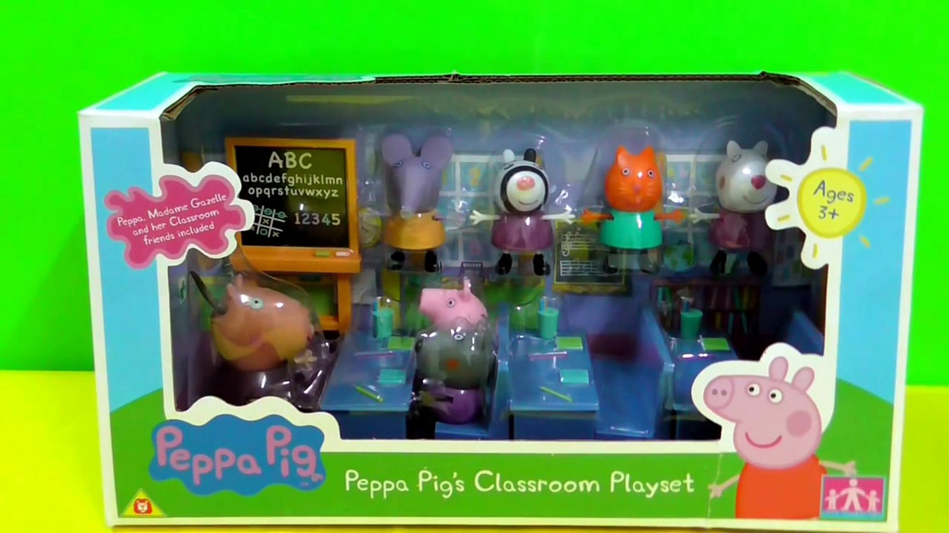 peppa classroom playset