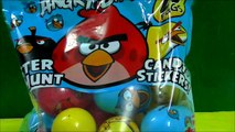 Angry Birds Game Easter Surprise Eggs Full Angry Birds Candy and Angry Birds Sticker