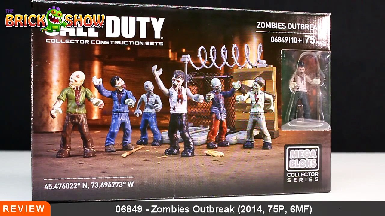 Zombies Outbreak Review - 2014 Call of Duty Mega Bloks Set - video  dailymotion