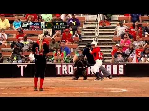 05/11/2013 South Alabama vs Western Kentucky University Softball Highlights