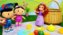 #Çocukvideo Nicole Pepee Şila ve Sofia ile piknik ve mangal oyunu. #Kızerkekçocukları