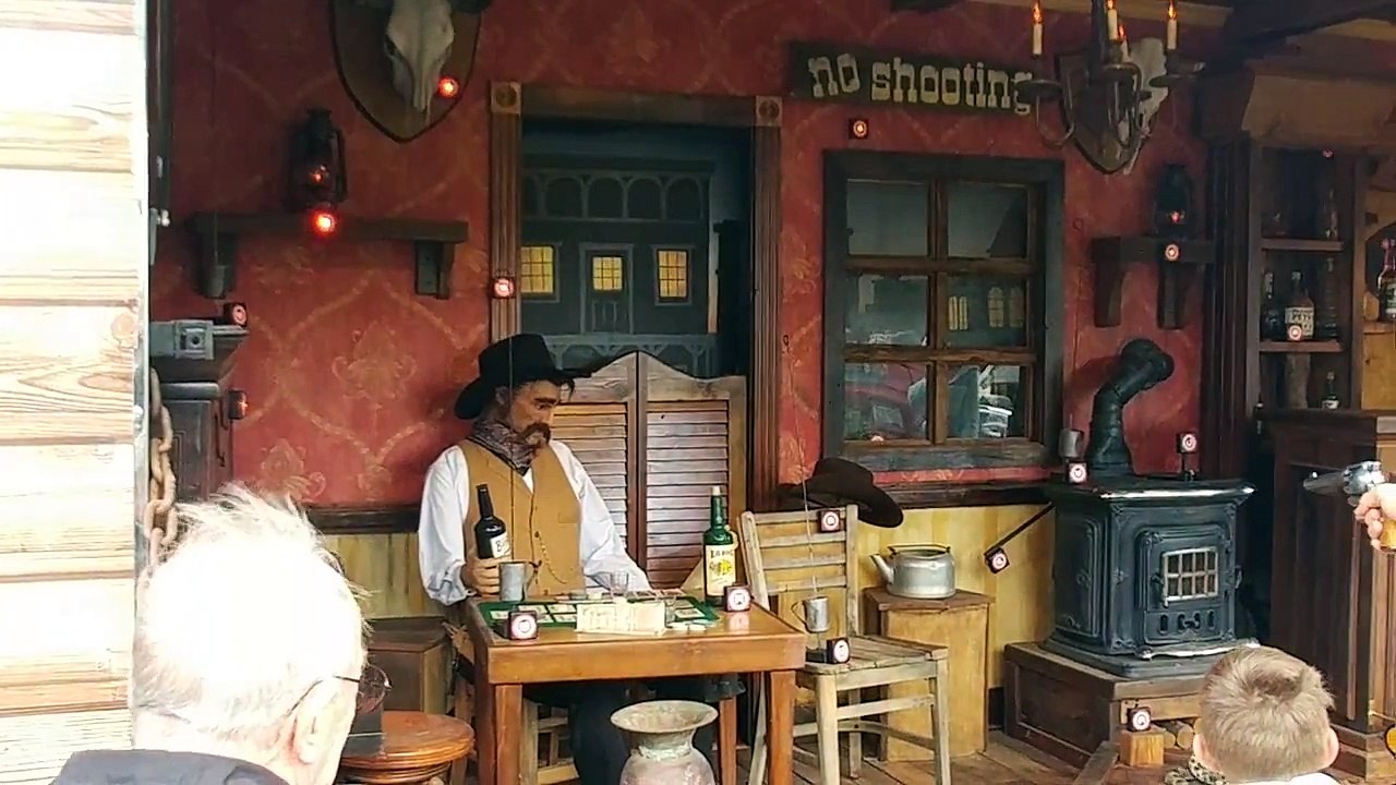 Prescott Pete's Mobile Shooting Gallery in action