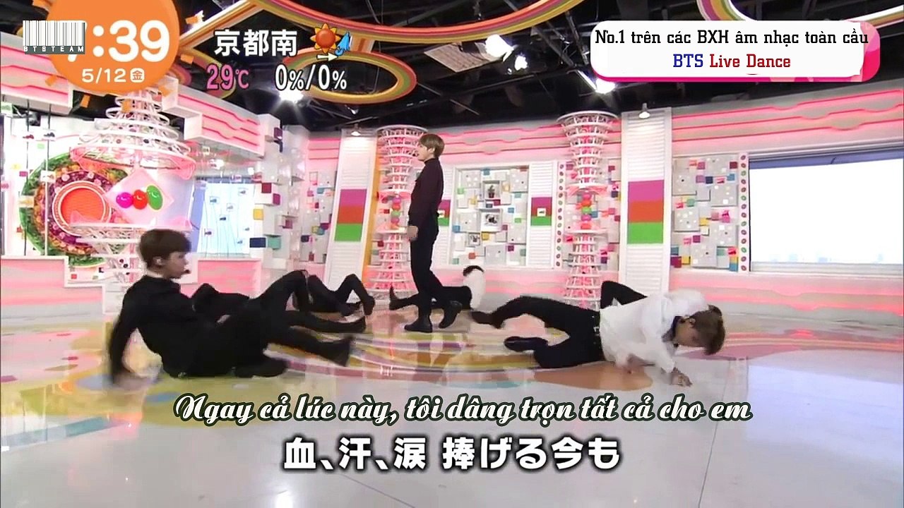 [Vietsub] 170512 Mezamashi TV - BTS cut [BTS Team]