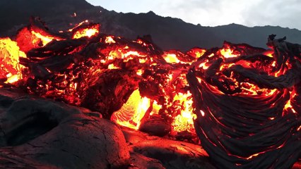 Incredible Lava Time Lapse Video