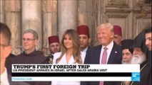 Trump in Israel:  US President visits Church of the Holy Sepulchre