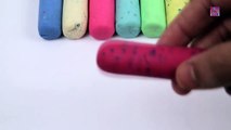 Learn Colours with Play Doh Purs for Children