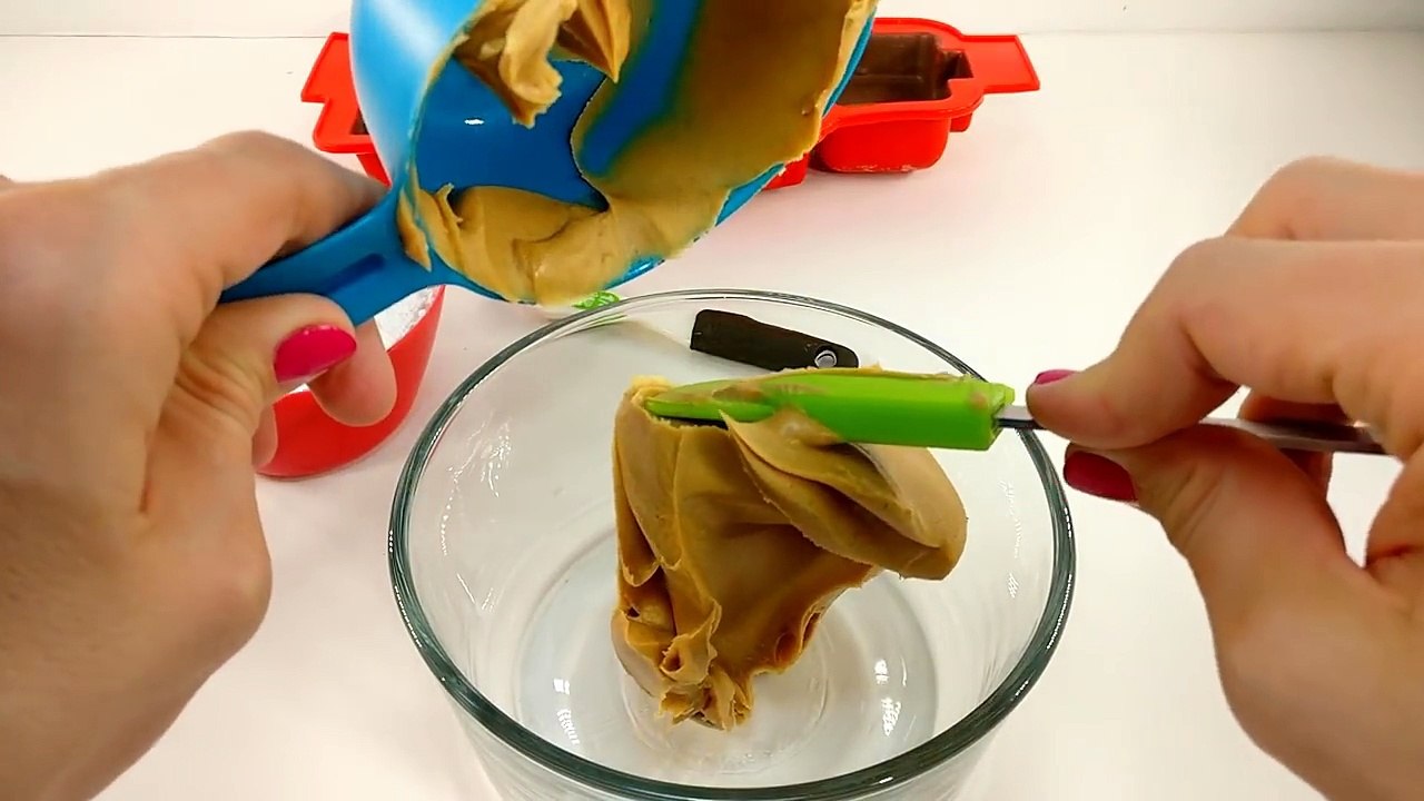 DIY  Make your own Reese's GIANT PEANUT BUTTER CUP LEGO MAN Delicious Chocolate Treat!