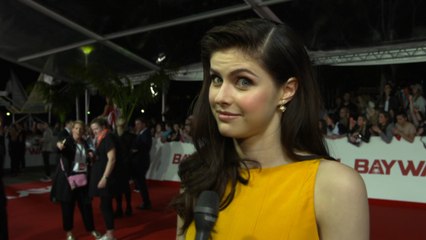 Alexandra Daddario On Hot Women At 'Baywatch' Premiere