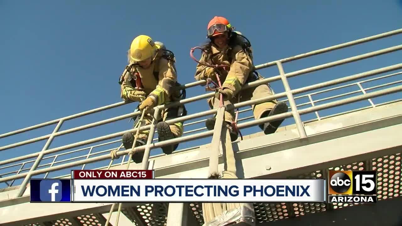 Phoenix Fire Department working to recruit female firefighters