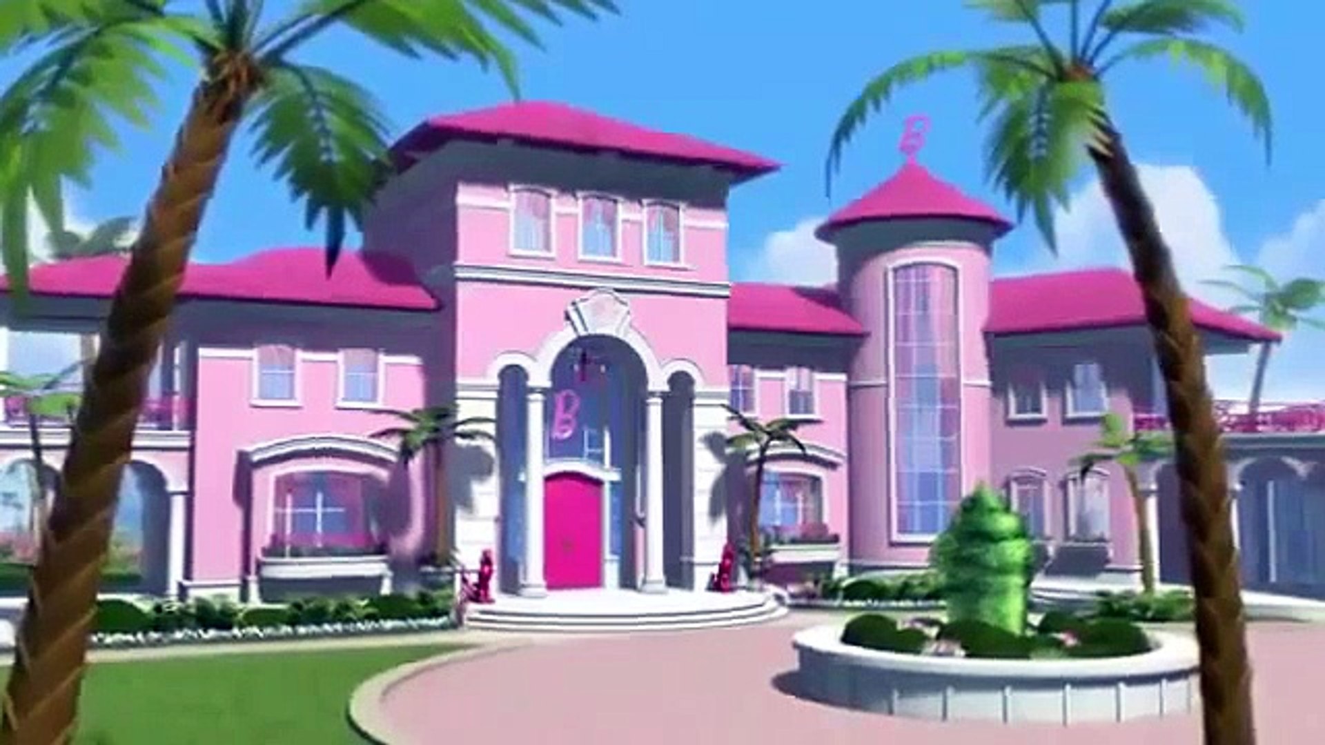 barbie dream house cartoon