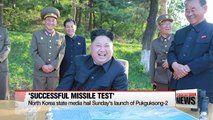 South Korea's defense ministry offers latest take on regime's missile test