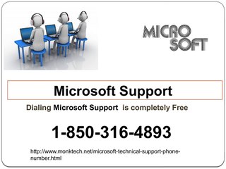 How can I avail Microsoft Support 1-850-316-4893?