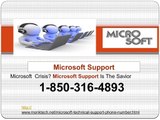 Will Microsoft Support 1-850-316-4893 group destroy my issues?