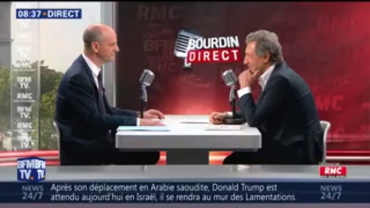 Quand Jean-Michel Blanquer répond à la moue de Najat Vallaud-Belkacem