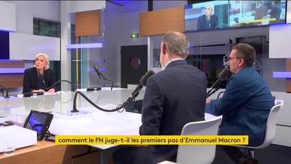 La ministre des Armées Sylvie Goulard "est une européiste fanatique", lance Marine Le Pen