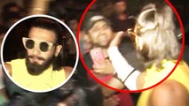 Ranveer Singh SLAPS A Fan When Teased About Deepika Padukone In PUBLIC