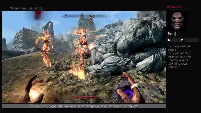 Live PS4 Broadcast,skyrim ps4 mods@community (21)