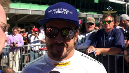 VÍDEO: Declaraciones de Fernando Alonso tras la clasificación de las 500 Millas de Indlanápolis