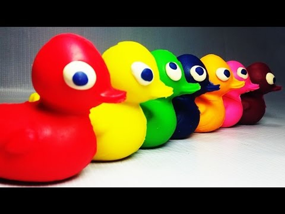 Learn Colors For Children With Ducks カモと子供のための色を学ぶ