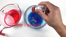 Glue Stick Slime 2 Ways!! Jiggly and Fluffy Slime With Glue Sticks No Baking Soda or Liquid Starch