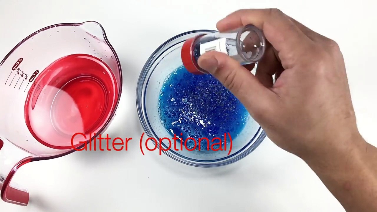 Glue Stick Slime 2 Ways!! Jiggly and Fluffy Slime With Glue Sticks No Baking Soda or Liquid Starch