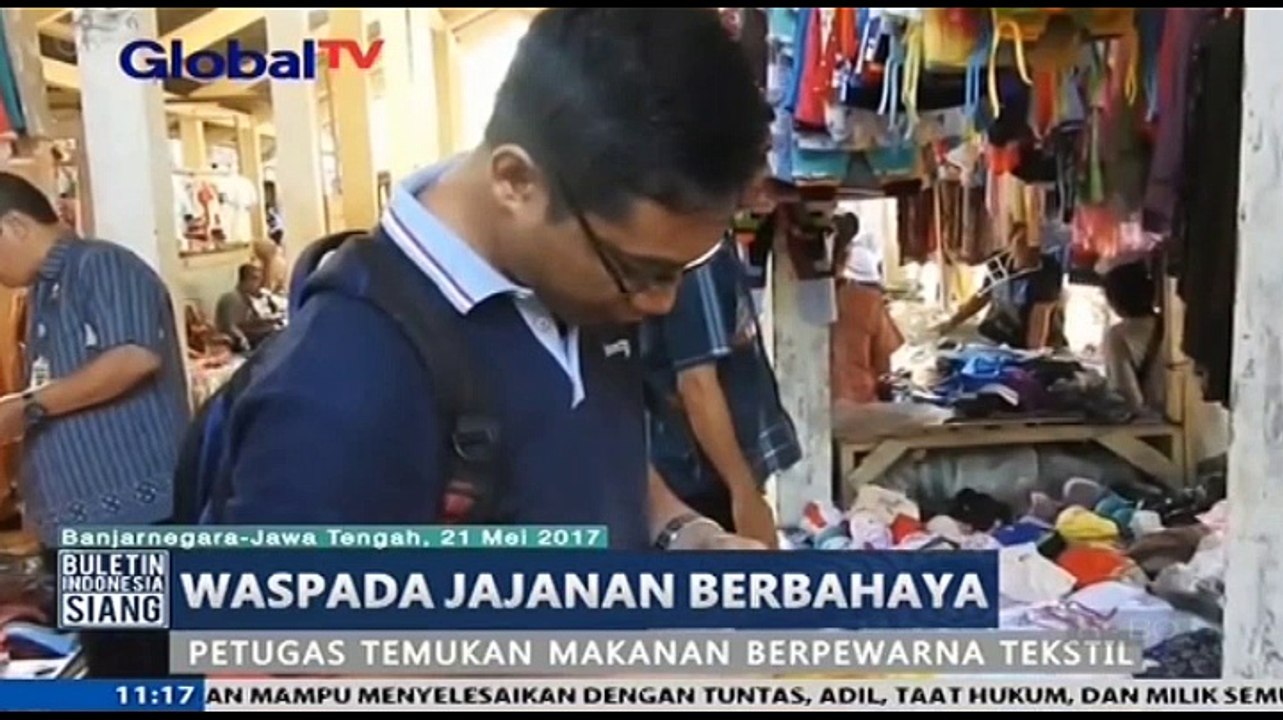 Waspada Jajanan Berbahaya, Petugas Temukan Makanan Berpewarna Tekstil