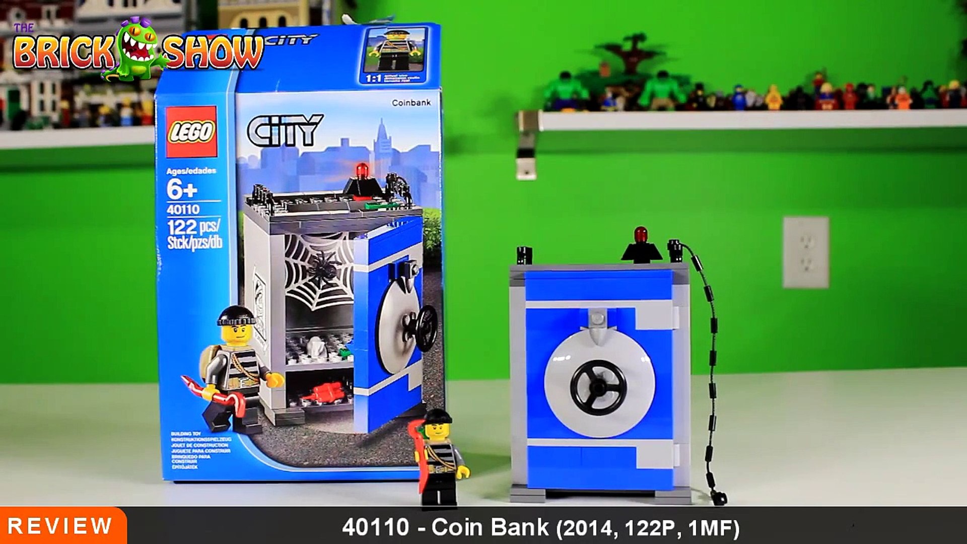 Lego City 4438 Robbers Hideout Lego Speed Build Review Youtube