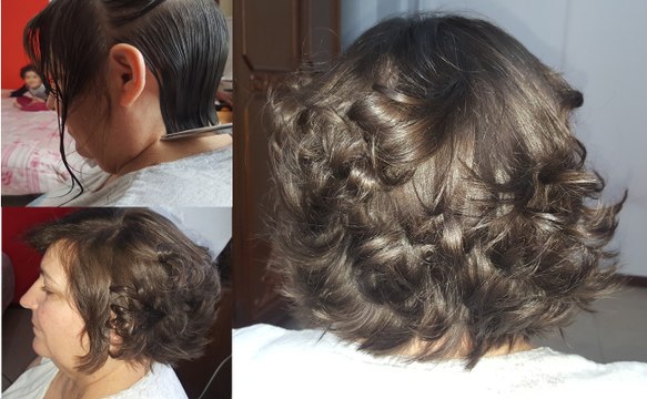 COMO CORTAR CABELO CURTO EM CASA-CORTE PARA DAR VOLUME EM CAMADAS