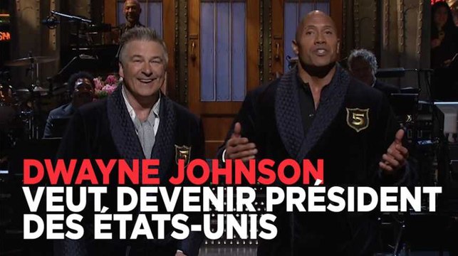Dwayne The Rock Johnson veut devenir président des Etats-Unis