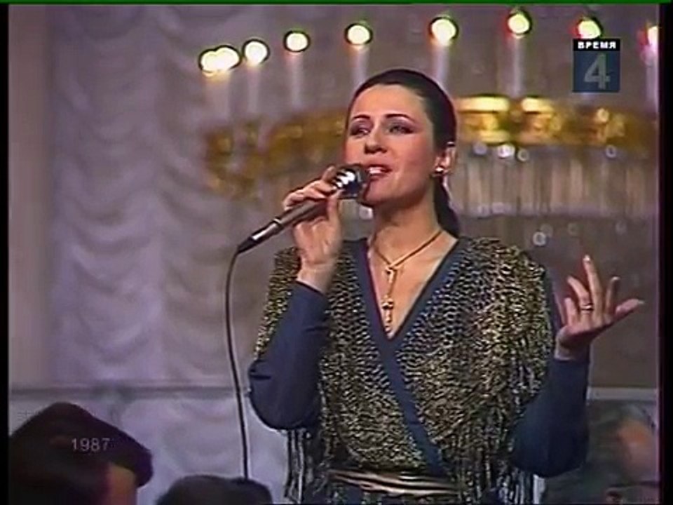 Валентина Толкунова. Песня о родном крае. "Где ты появился на свет"