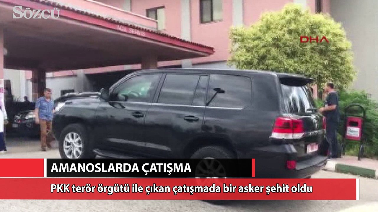 Amanoslarda çatışma 1 uzman çavuş şehit oldu