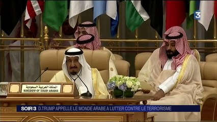 De gros chèques signés, Trump délivre un discours apaisé en Arabie saoudite (franceinfo)