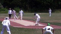 Mohammad Khalil of NJ Rebels wickets against Holmdel Cricket Club - YouTube