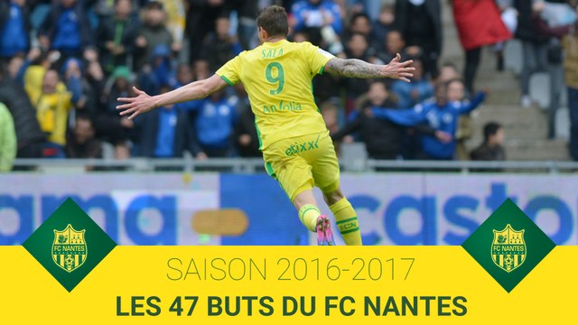 2016-2017 : les 47 buts de la saison