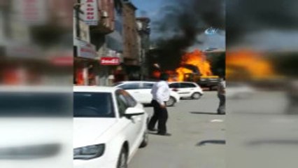 Bağcılar'daki Doğalgaz Patlaması Kamerada