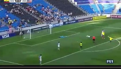 Bryan Alfredo Cabezas Segura Goal HD - Ecuador U-20 3-2 USA U-20 22.05.2017